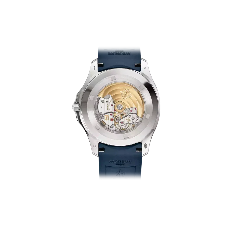 PP Aquanaut Blue Dial 18K White Gold Men’s Watch 5168G-001