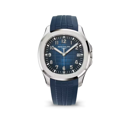 PP Aquanaut Blue Dial 18K White Gold Men’s Watch 5168G-001
