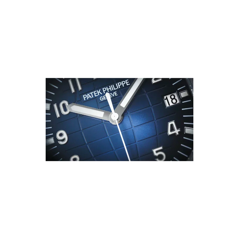 PP Aquanaut Blue Dial 18K White Gold Men’s Watch 5168G-001