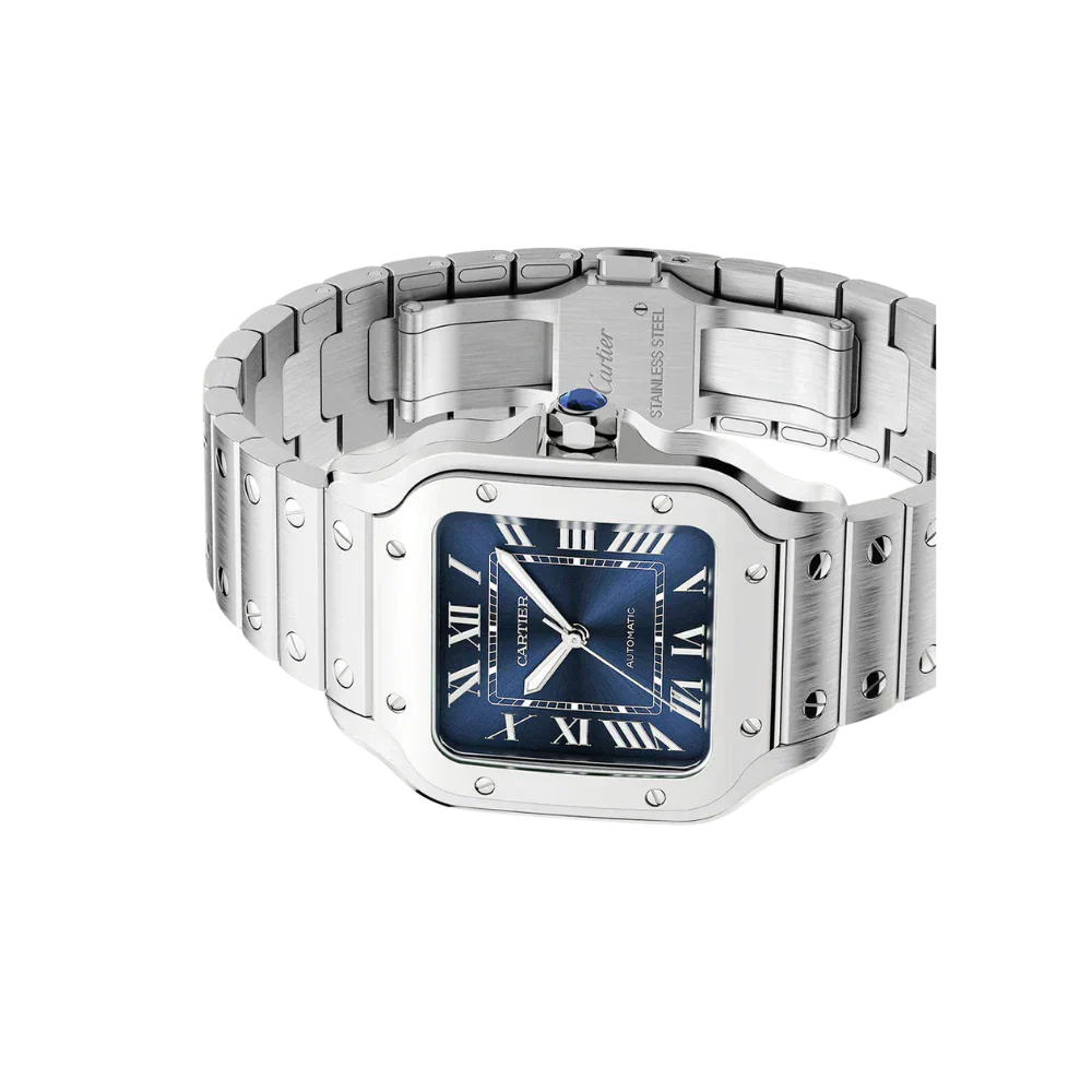 S de C Medium Blue Dial Automatic