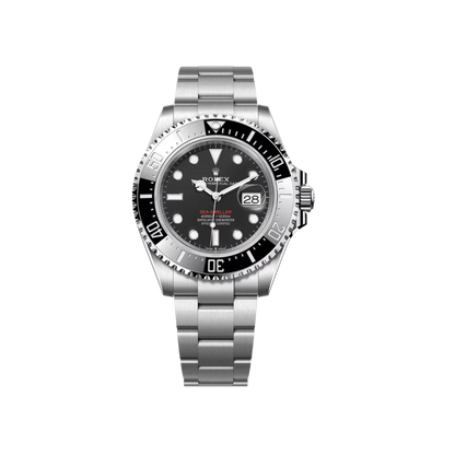RL Sea-Dweller 43, Oystersteel, Red Letters, Ref# 126600-0002